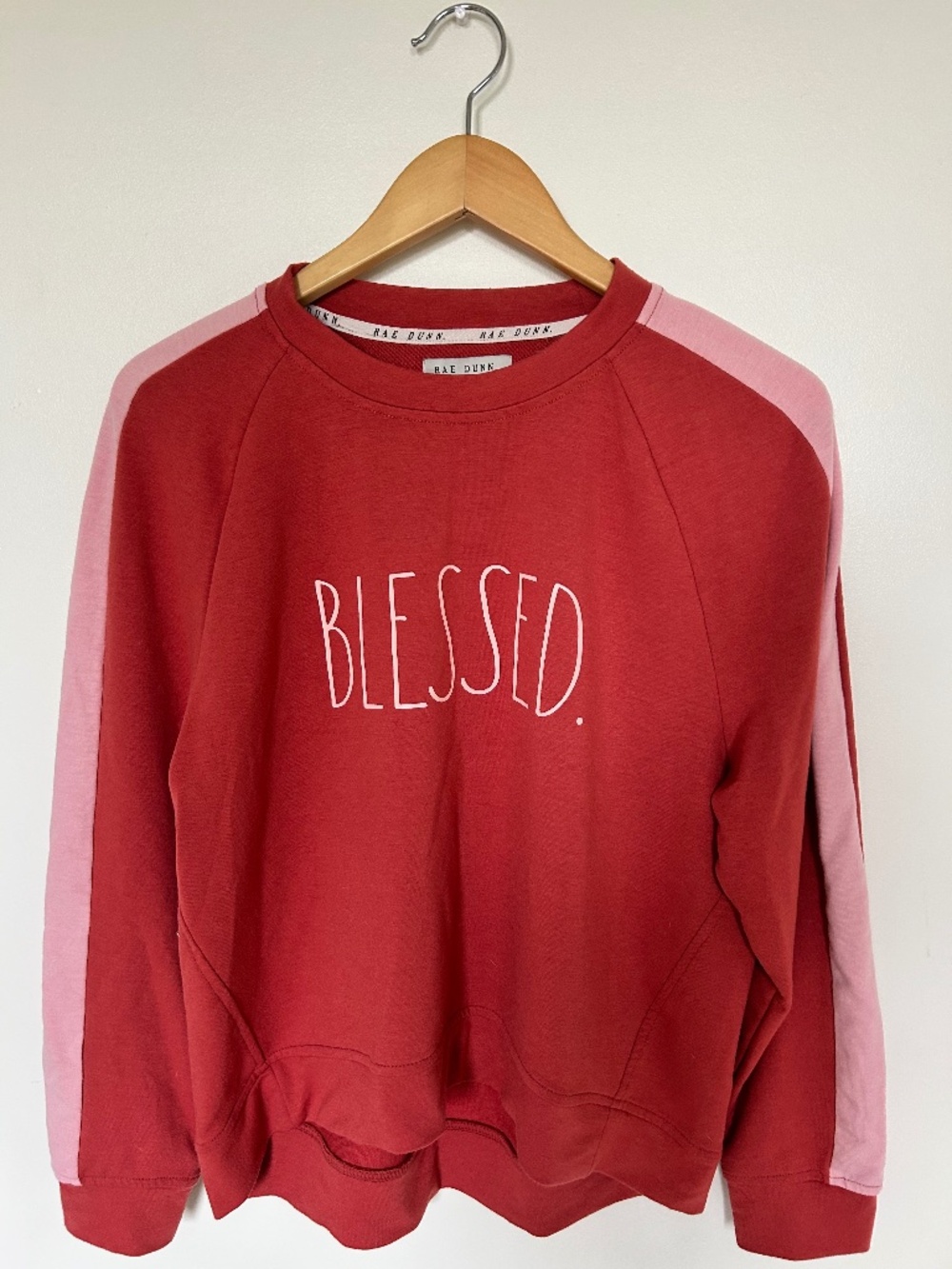 Rea Dunn crew neck BLESSED Sweater M/M